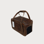 LEATHER PET CARRIER Genuine Leather Travel Bag