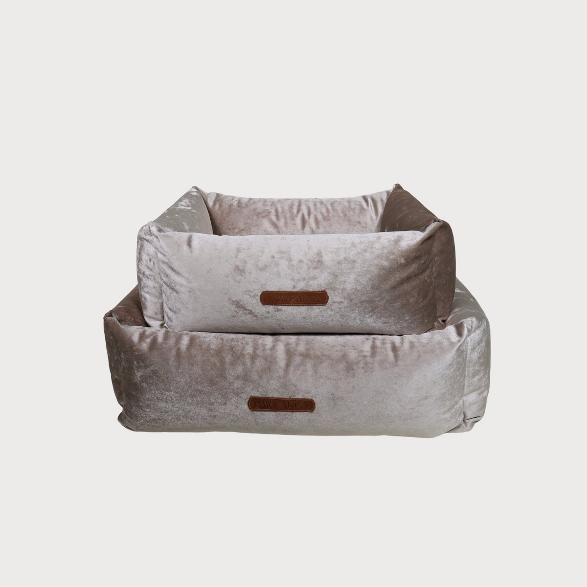 SAPPHIRE Marble Velvet Orthopedic Dog Bed
