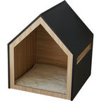 BLACK Wooden Pet House
