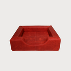 HERITAGE Full Grain Leather Dog Bed