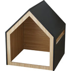 BLACK Wooden Pet House