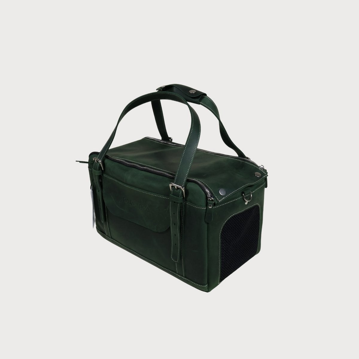 LEATHER PET CARRIER Genuine Leather Travel Bag