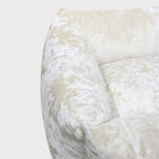 SAPPHIRE Marble Velvet Orthopedic Dog Bed