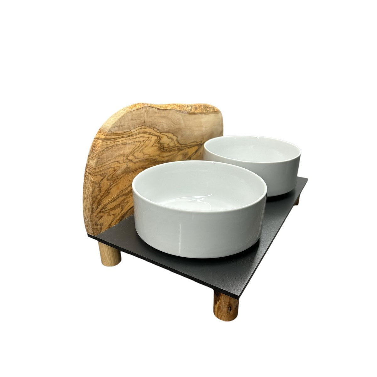 MOUNTAIN Olive Wood Feeding Station 1.5 Liter