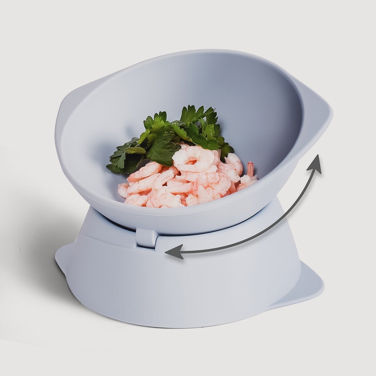 Elevated Adjustable Silicone Cat Bowl