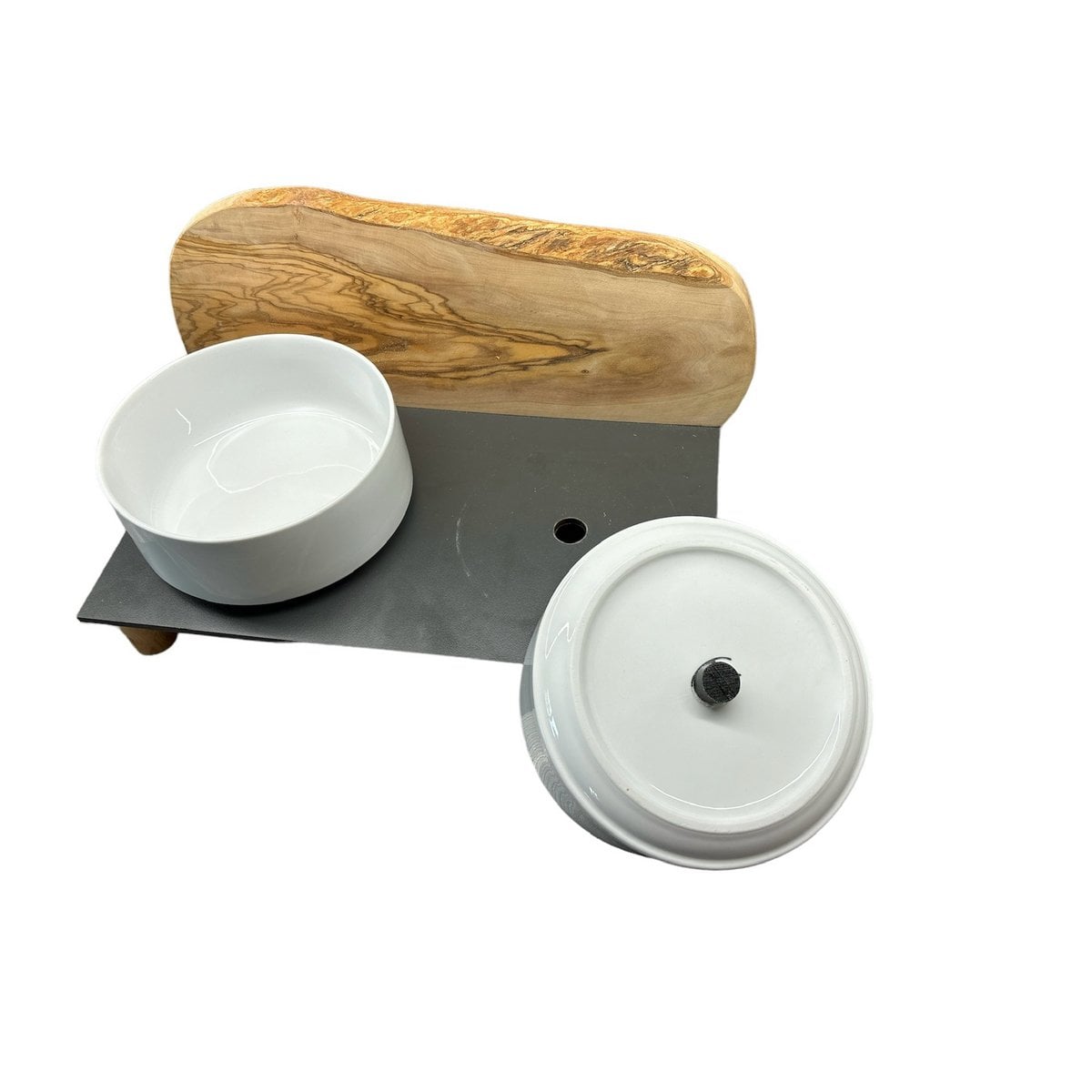 MOUNTAIN Olive Wood Feeding Station 1 Liter