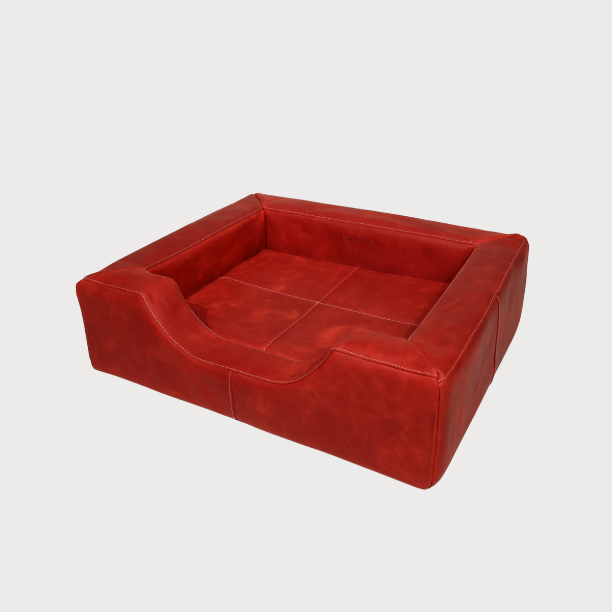 HERITAGE Full Grain Leather Dog Bed