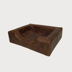 HERITAGE Full Grain Leather Dog Bed