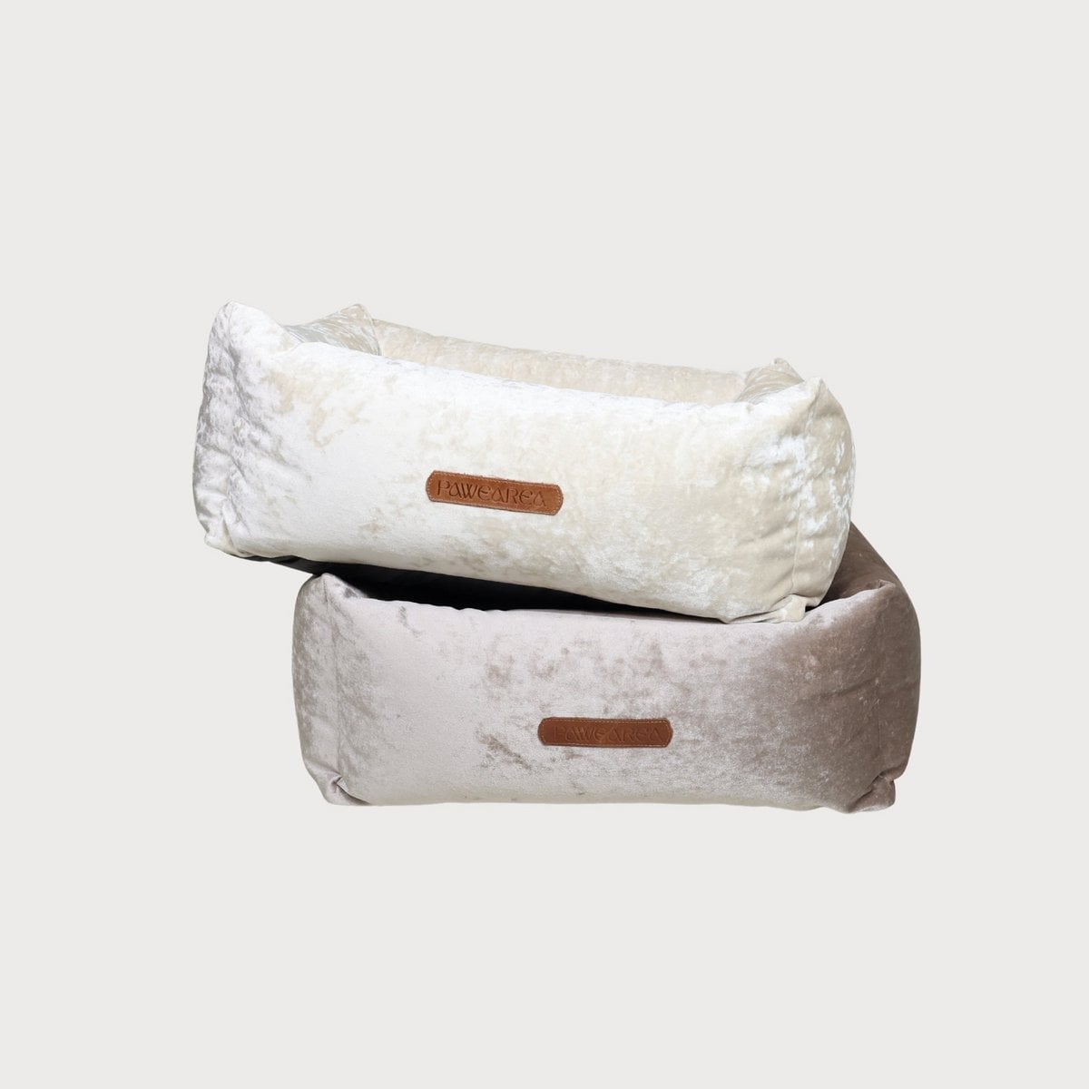 SAPPHIRE Marble Velvet Orthopedic Dog Bed