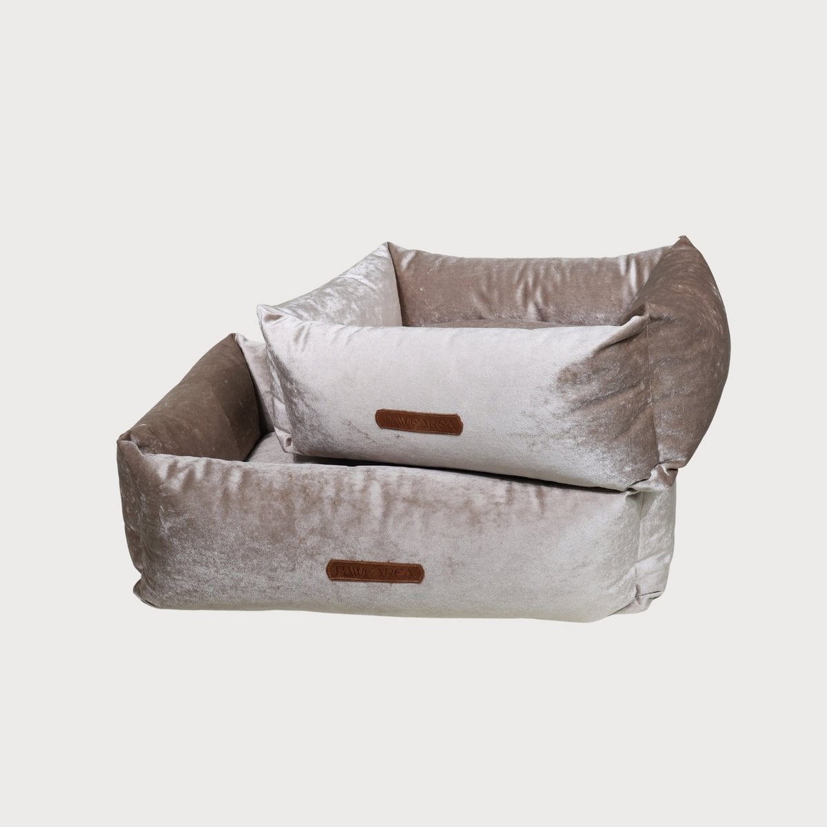 SAPPHIRE Marble Velvet Orthopedic Dog Bed