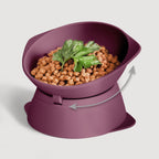 Elevated Adjustable Silicone Cat Bowl