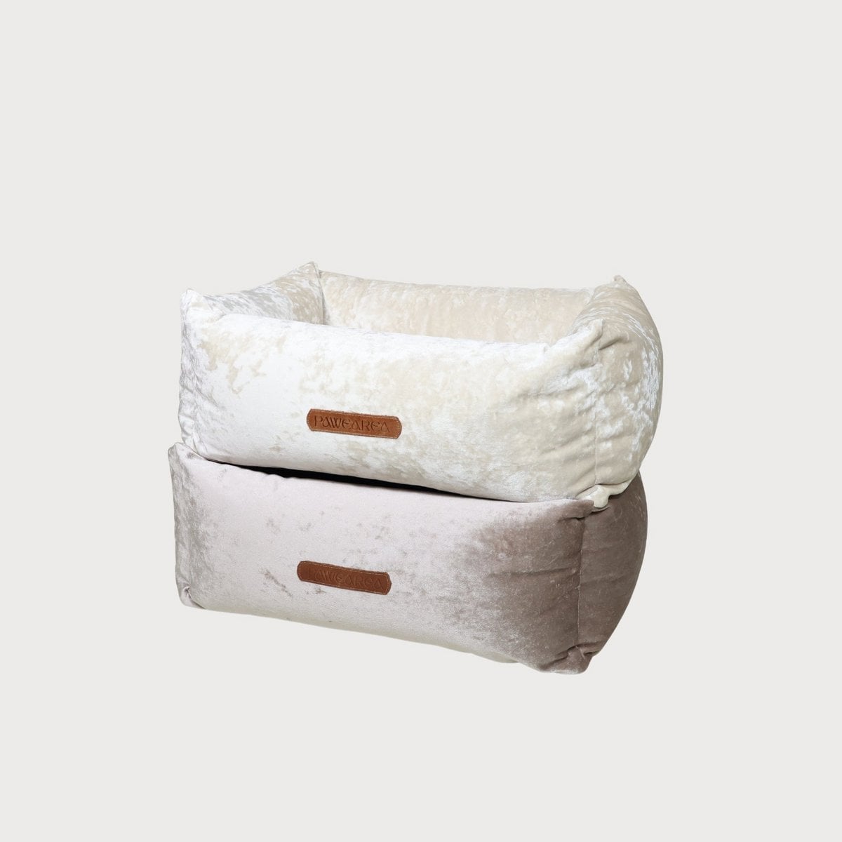 SAPPHIRE Marble Velvet Orthopedic Dog Bed