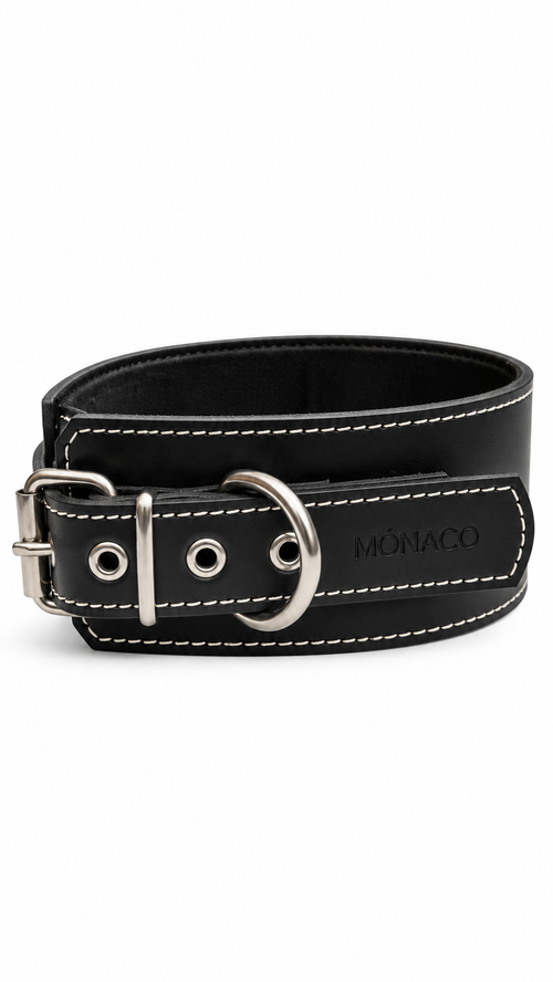 Mónaco Black Control Collar
