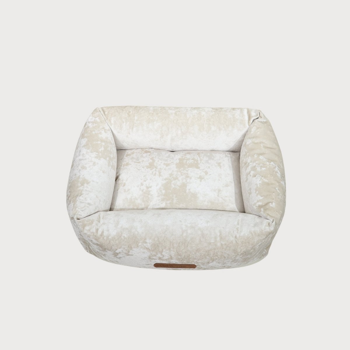 SAPPHIRE Marble Velvet Orthopedic Dog Bed
