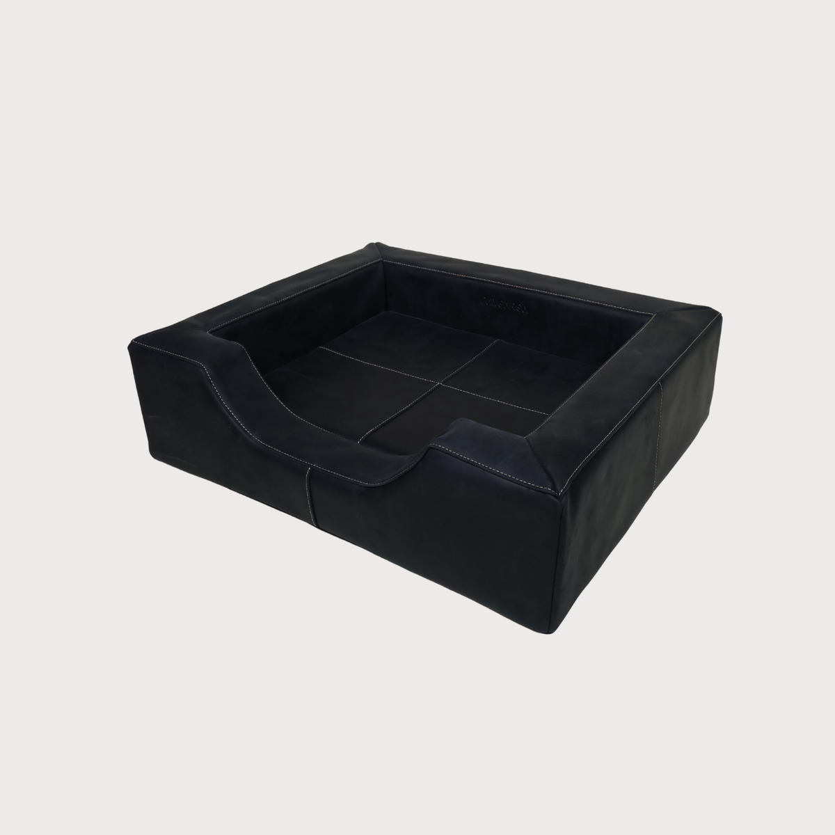 HERITAGE Full Grain Leather Dog Bed