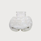 MALIBU Marble Velvet 2-in-1 Dog Bed