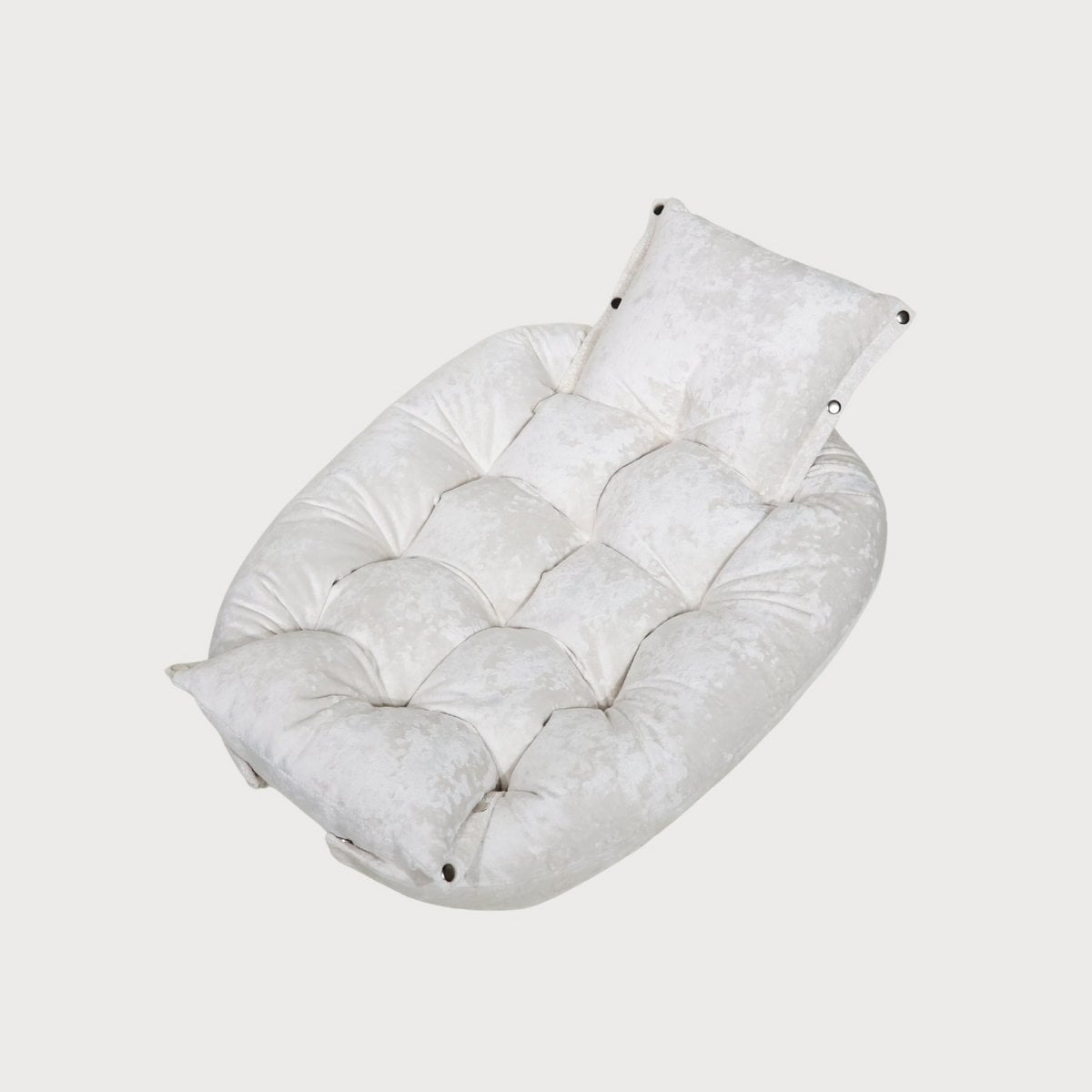 MALIBU Marble Velvet 2-in-1 Dog Bed