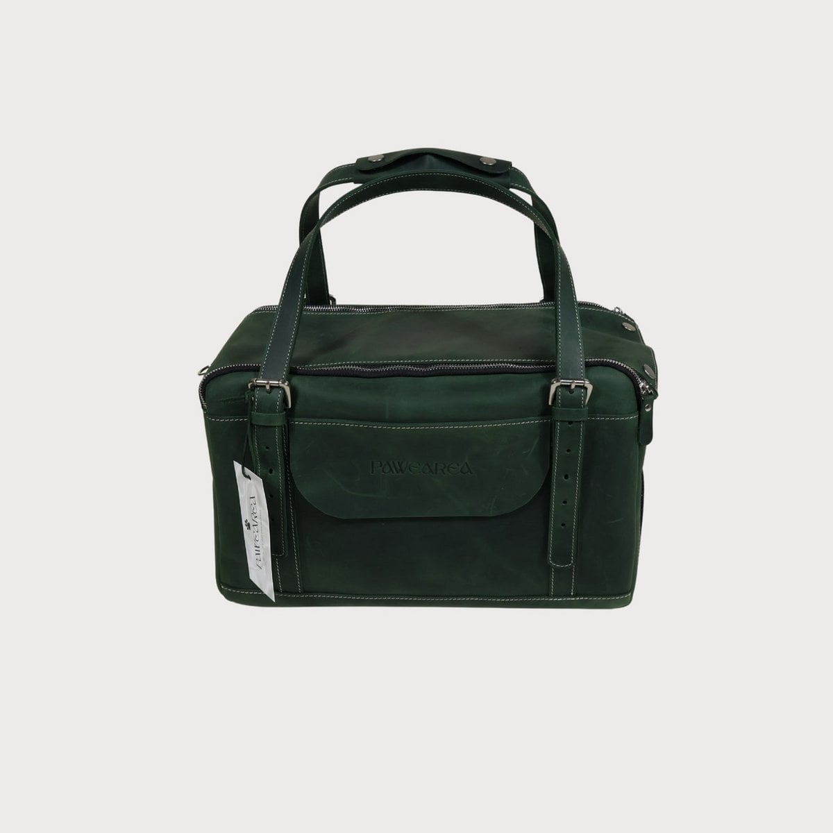 LEATHER PET CARRIER Genuine Leather Travel Bag
