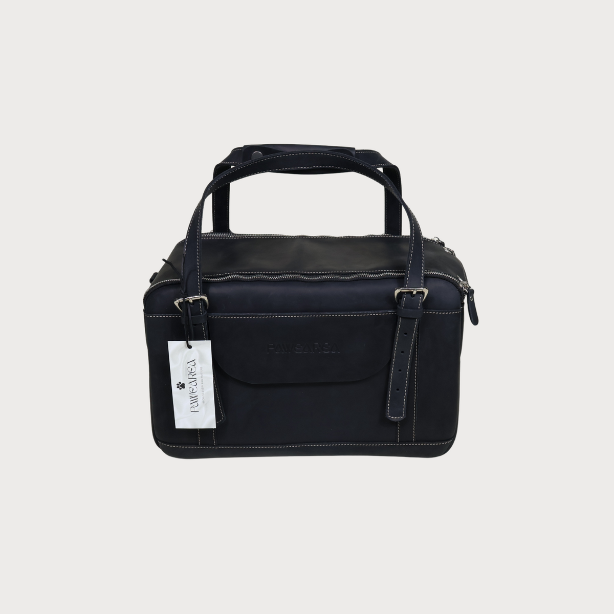 LEATHER PET CARRIER Genuine Leather Travel Bag