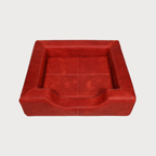 HERITAGE Full Grain Leather Dog Bed