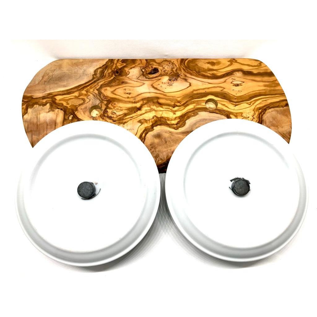 RUSTY Porcelain Feeding & Water Station