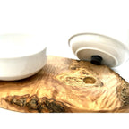 RUSTY Porcelain Feeding Station