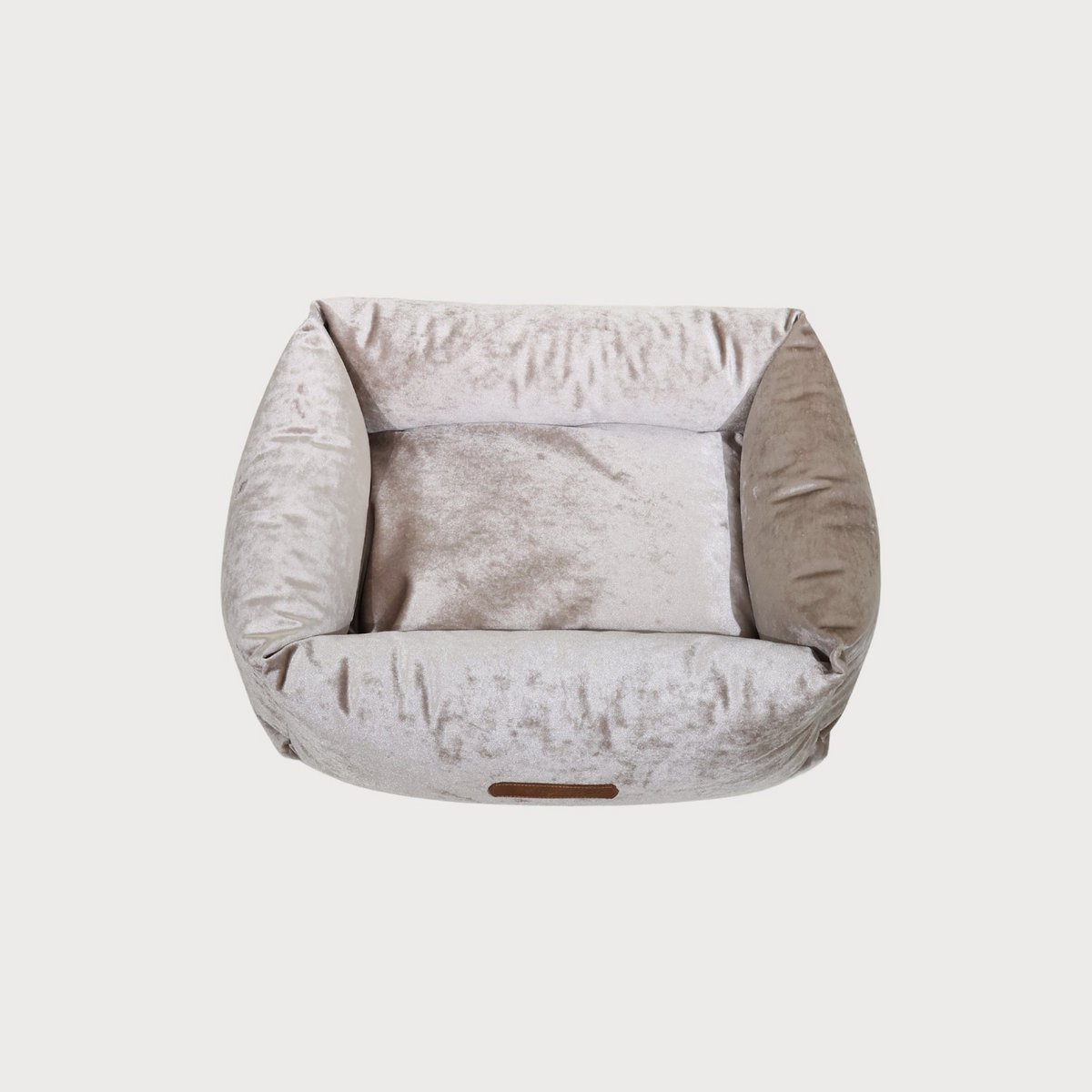 SAPPHIRE Marble Velvet Orthopedic Dog Bed