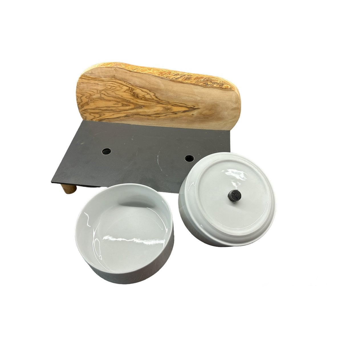 MOUNTAIN Olive Wood Feeding Station 1 Liter